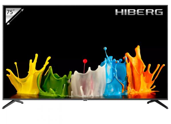 Телевизор HIBERG 75Y UHD RU